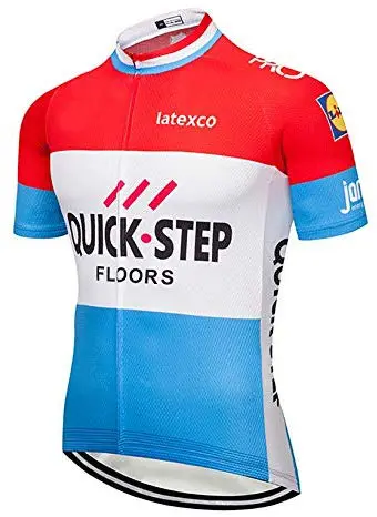 Maillot Quick Step Bob Jungels campeon Luxemburgo